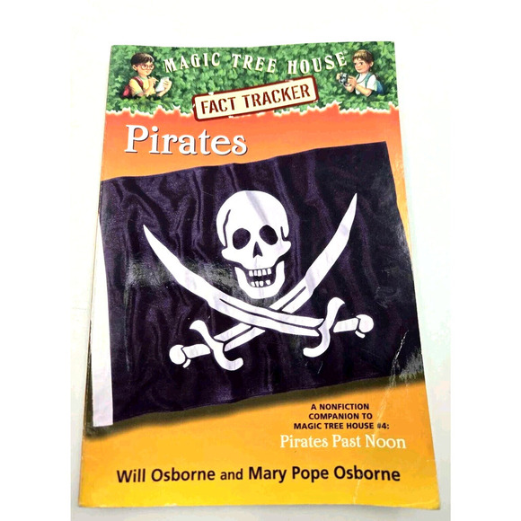 Magic Tree House Pirates Past Noon Books With Fact Tracker and Research Guide - Picture 3 of 9